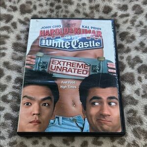 ☑️Harold & Kumar Go to White Castle DVD